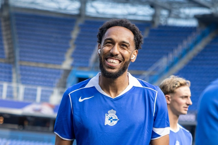 Pierre-Emerick Aubameyang, footballeur international gabonais
