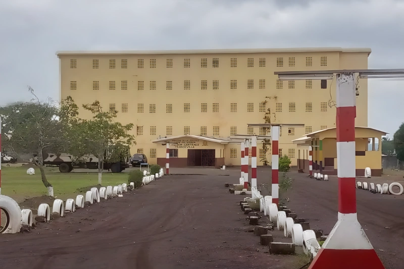 Prison de Yene à Franceville au Gabon 