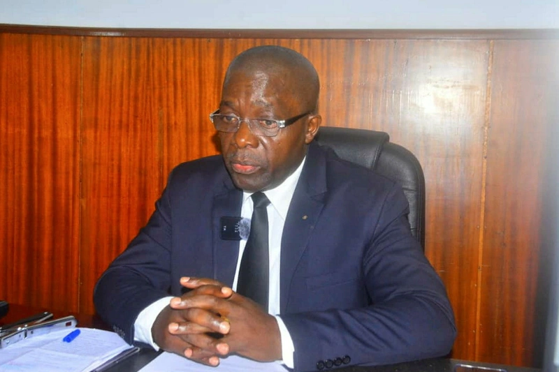 Raphaël Mangouka, procureur de la République près le Tribunal de première instance d'Oyem