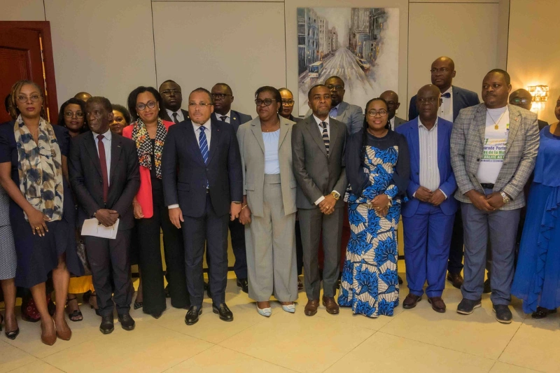 Les officiels à l’ouverture des assises.