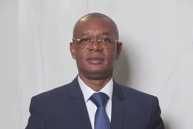 Raphaël Edzang, président du Rassemblement pour le Gabon (RPG) 