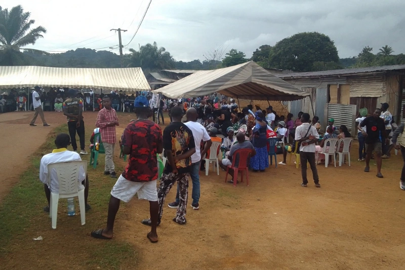 Rassemblement politique au Gabon