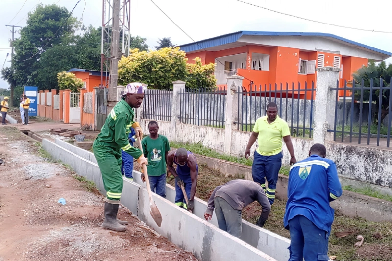 Bitam : réhabilitation de la voirie municipale