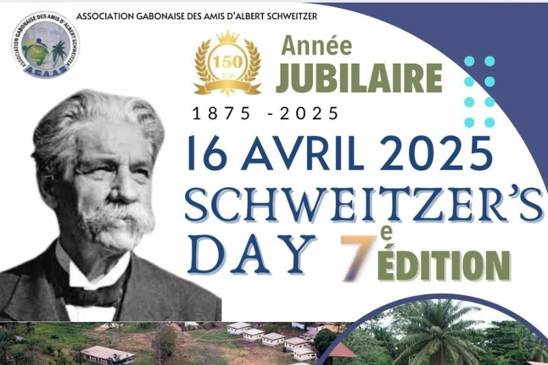 Lors du «Schweitzer Day», l’Agaas vante l’œuvre du “Grand Blanc” de Lambaréné.
