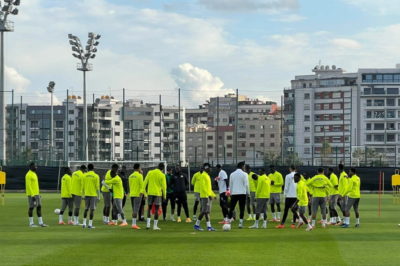 CAN 2025 : En pleine perturbation dans sa préparation de la finale, le Sénégal s’est finalement entraîné