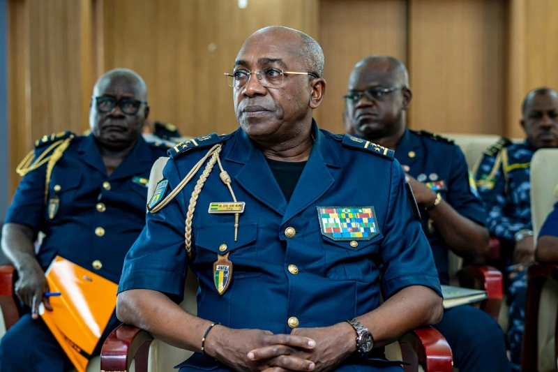 Serge Hervé Ngoma, commandant en chef de la police nationale