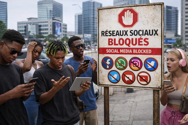 Gabon: la HAC ordonne la suspension des réseaux sociaux