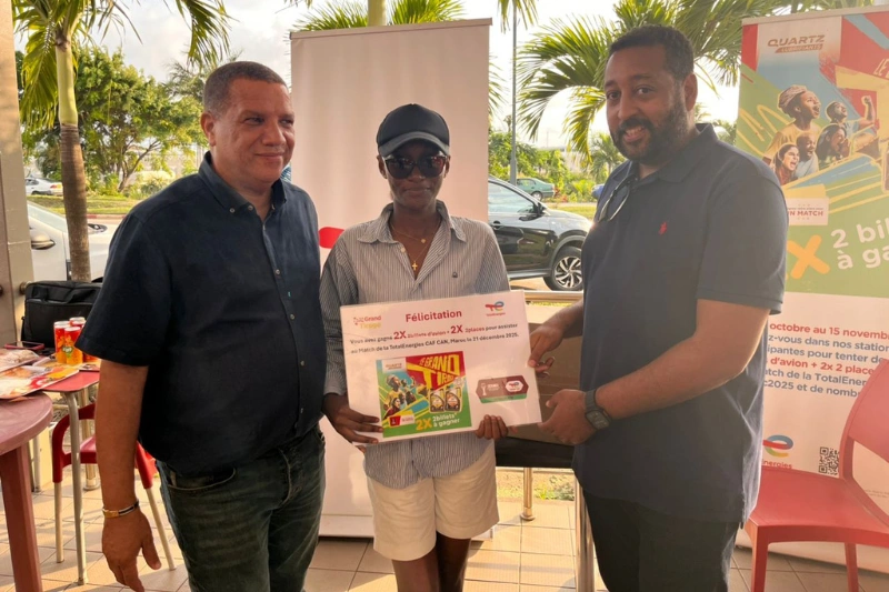 [Publi-reportage]Tombola : TotalEnergies Gabon fait des heureux gagnants