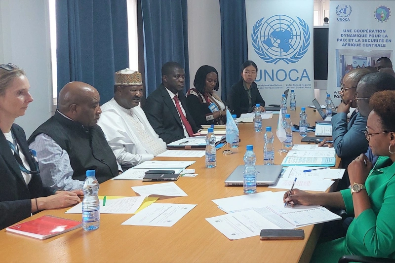 Vue de la rencontre.