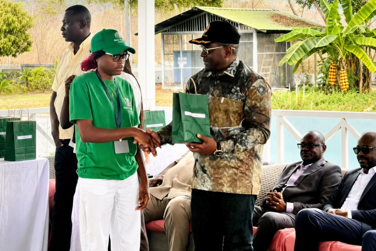 Tchibanga : fin de stage pour 60 jeunes formés au BTP et à l'agropastoral