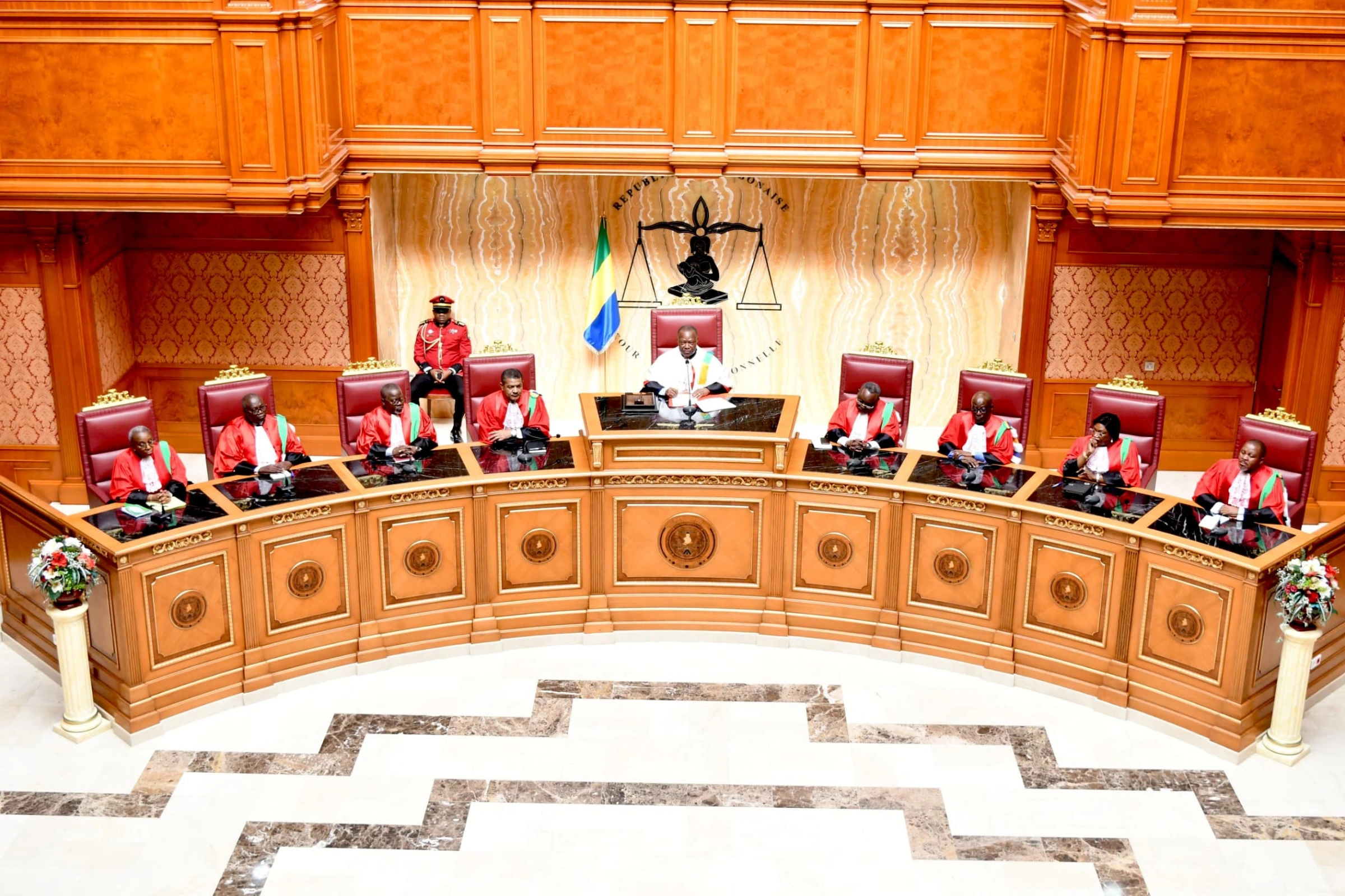 Cour constitutionnelle : proclamation des résultats de la présidentielle.