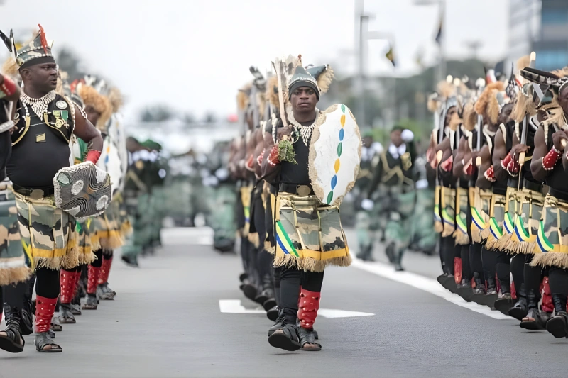 L’unité des pisteurs pygmées de la GR sera du défilé militaire