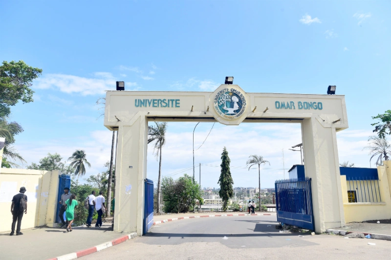 Rentrée universitaire : l'entrée de l'Université Omar Bongo.