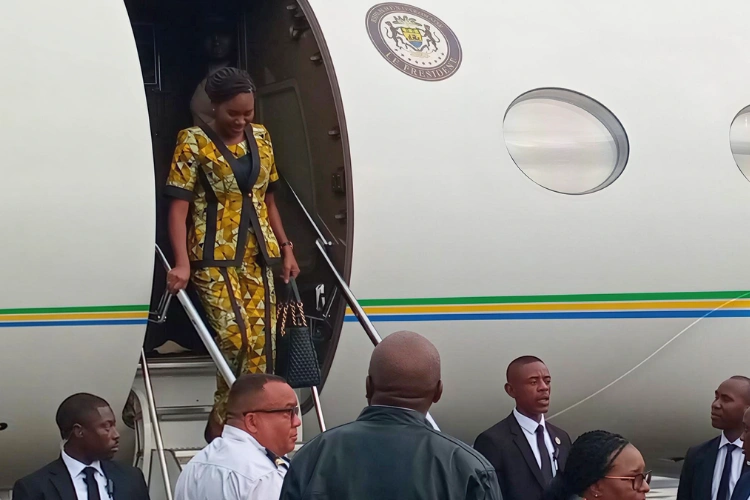 Oyem : la première dame en séjour dans le Woleu-Ntem