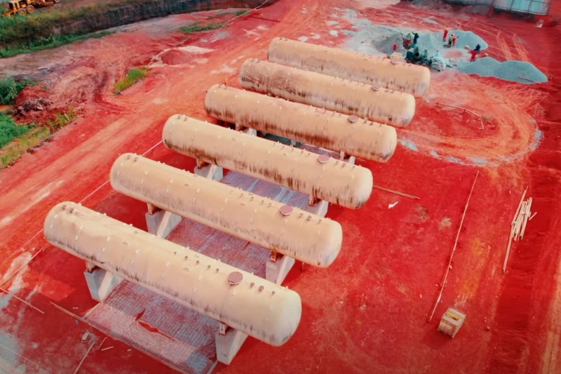 Moanda : la SGEPP accélère la construction de son futur centre emplisseur de gaz