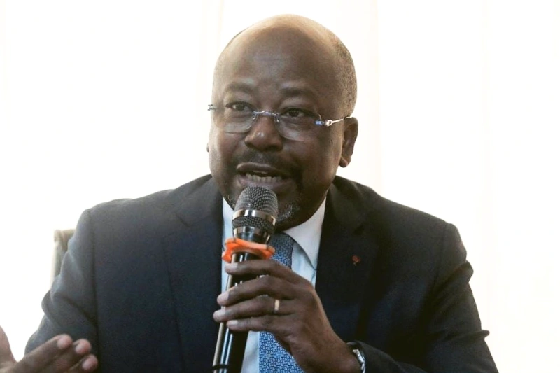 Alain-Claude Bilie-By-Nze, fondateur du parti politique Ensemble pour le Gabon (EPG) 