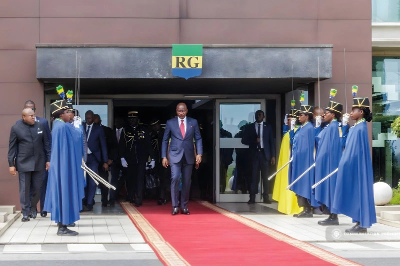 Brice Clotaire Oligui Nguema, président du Gabon