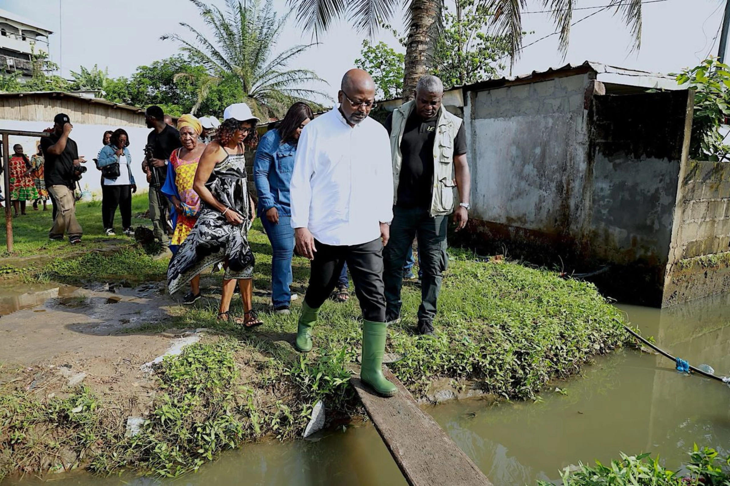 Le candidat Alain Claude Bilie By Nze