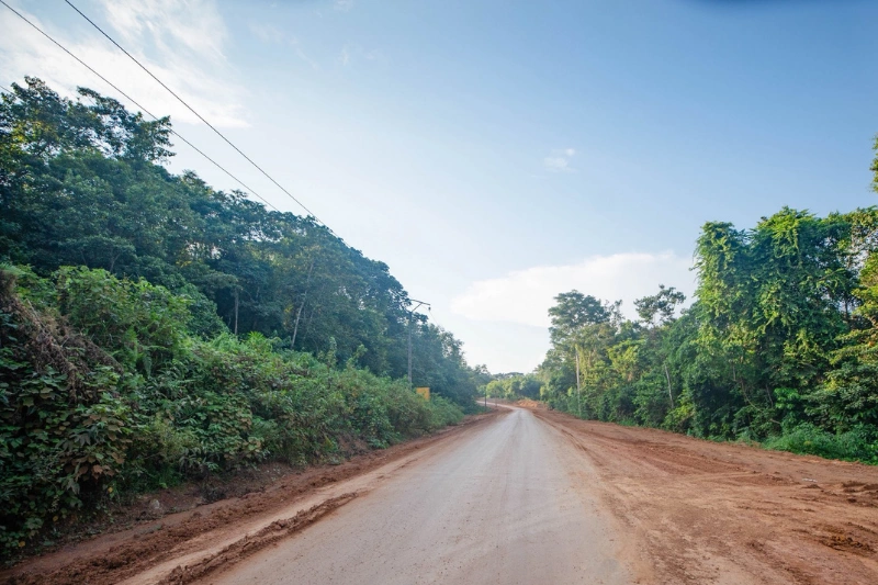 Route de Cocobeach : au bonheur des riverains