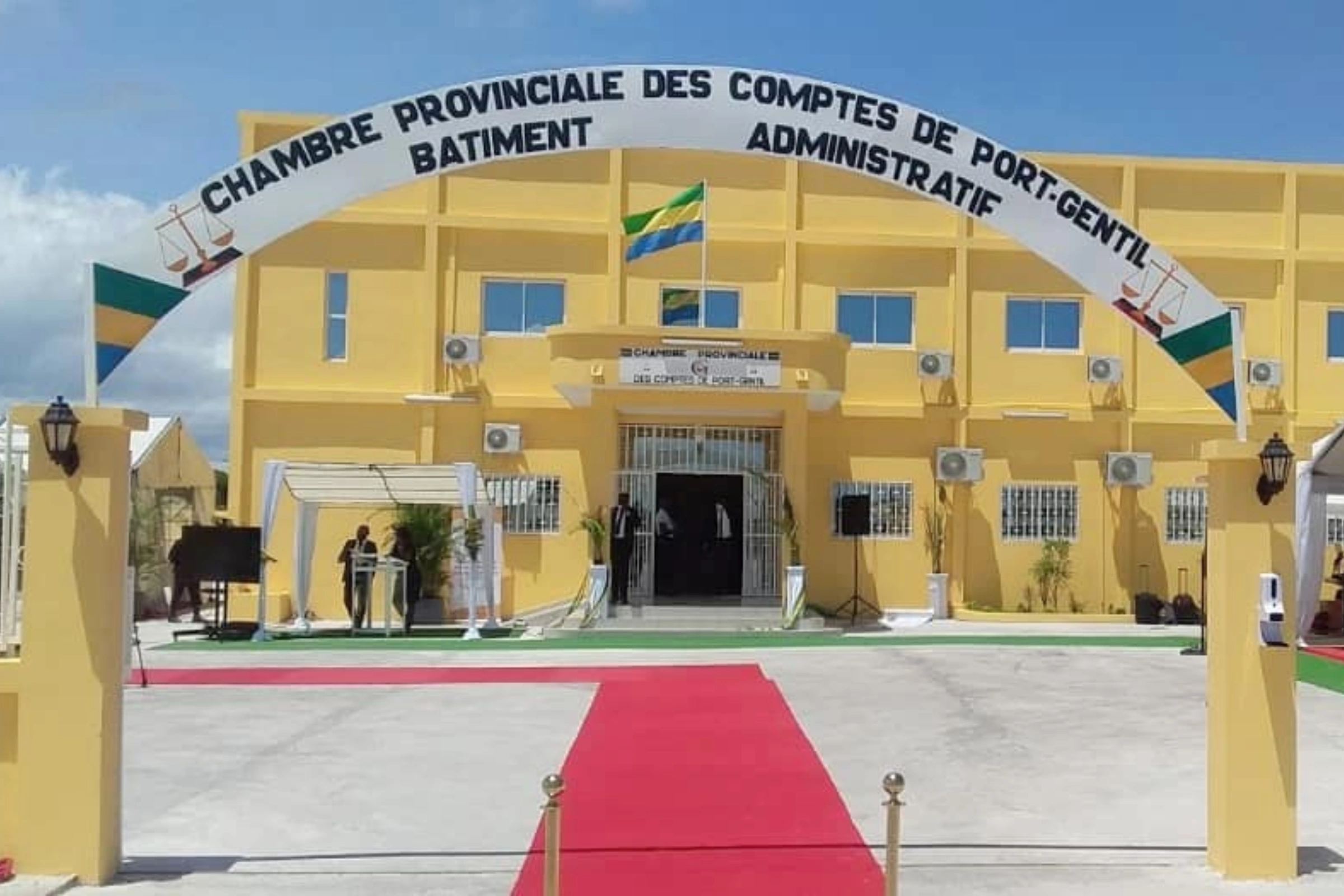 La Chambre provinciale des comptes (CPC) de Port-Gentil. © DR