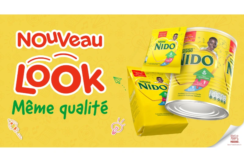 Communiqué | Nestlé Gabon dévoile le nouvel emballage de NIDO