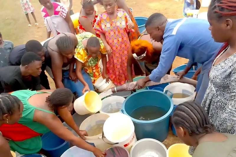 Franceville : les populations voisines de Sucaf Gabon confrontées à un problème d'eau.
