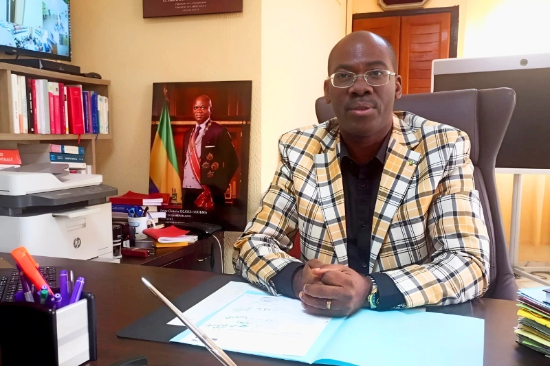 Le procureur général près la Cour d’appel judiciaire de Libreville, Eddy Narcisse Minang.