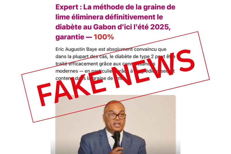Médecine/Diabète : le Dr Eric Baye n’est pas l’auteur de cette invention 