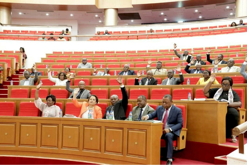 Les députés ont voté à main levée. © Sylvain MAGANGA