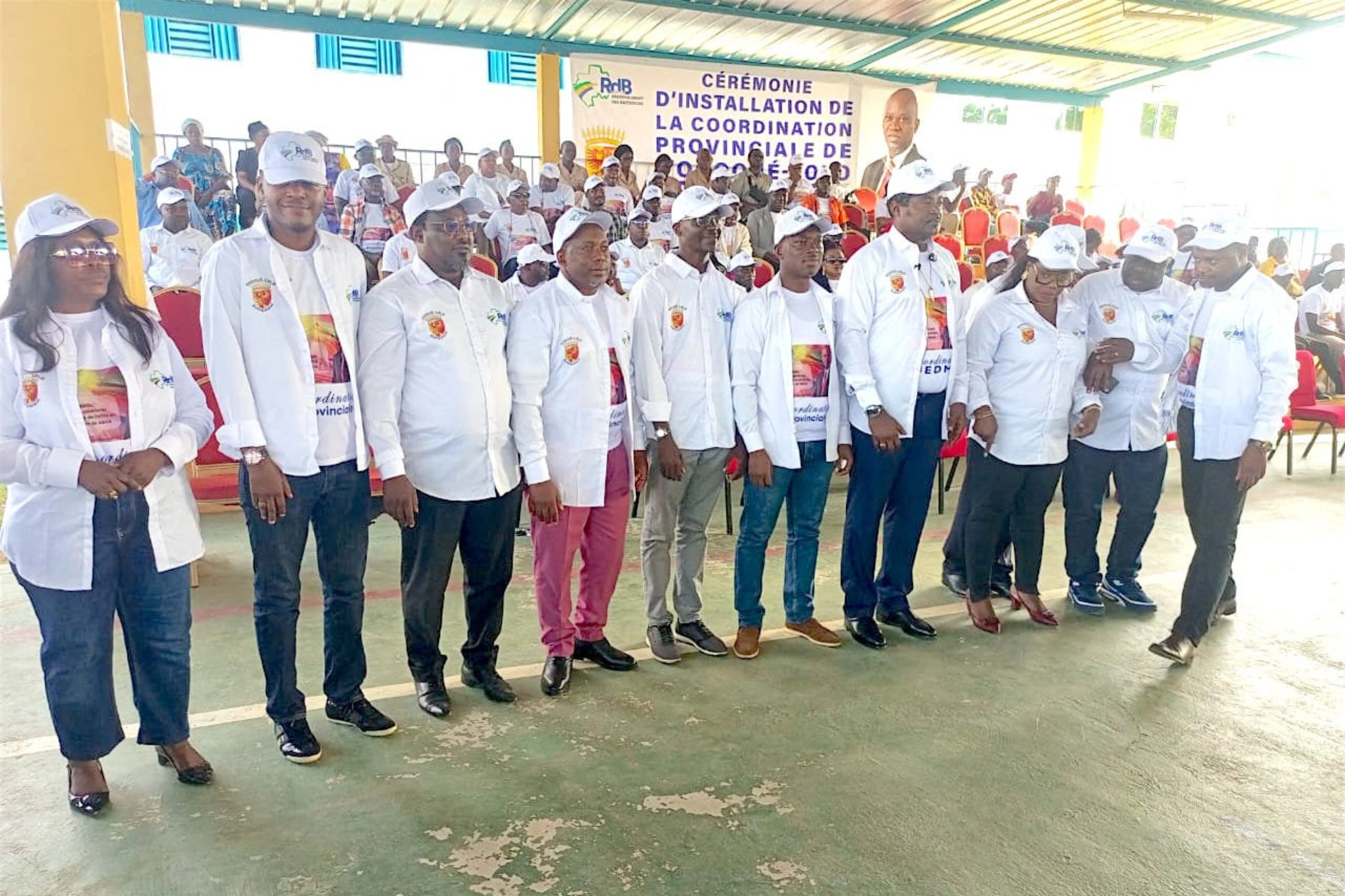 La coordination provinciale des Bâtisseurs de l’Ogooué-Lolo.