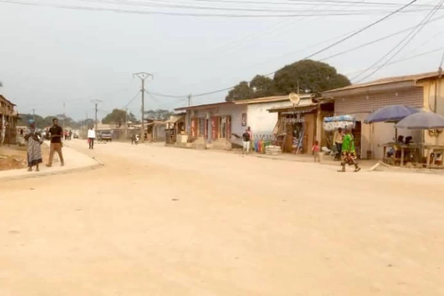 Mouila : une portion de route en béton armé au goût d’inachevé sur l’axe PK0-lycée technique
