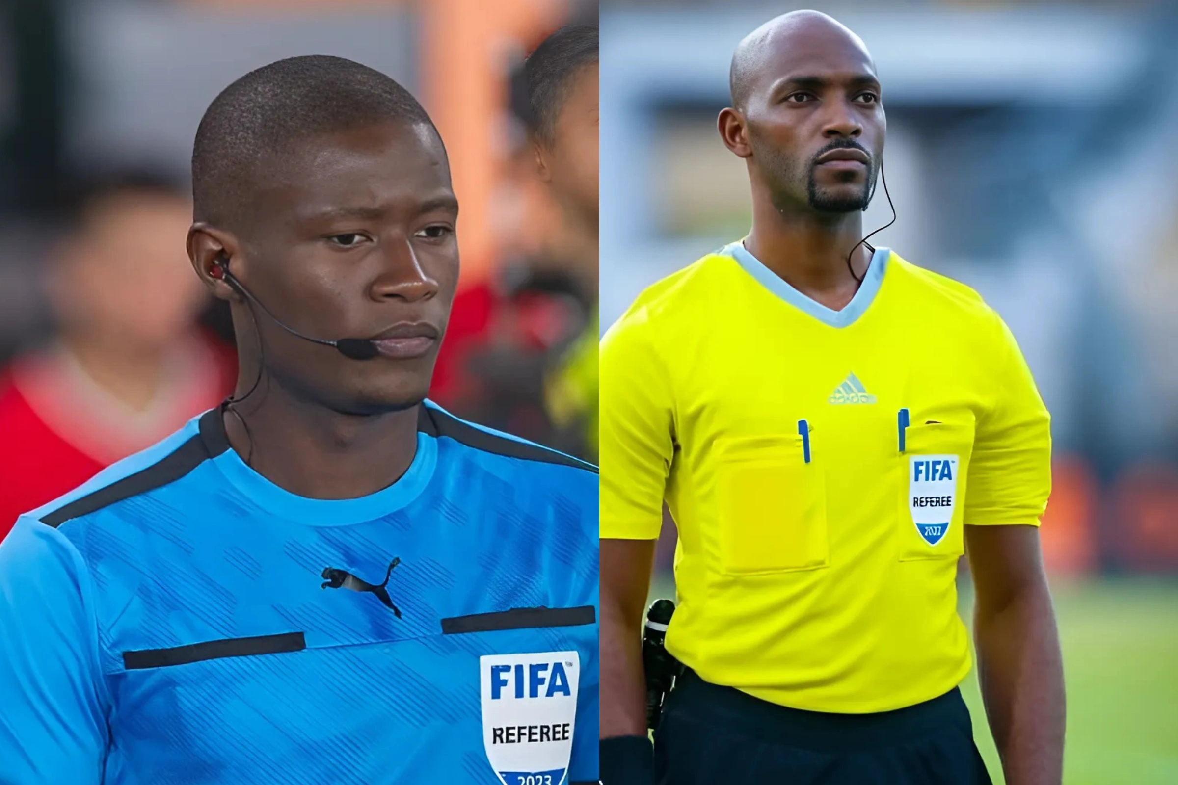 Arbitres gabonais selectionnés pour la FIFA. © DR 