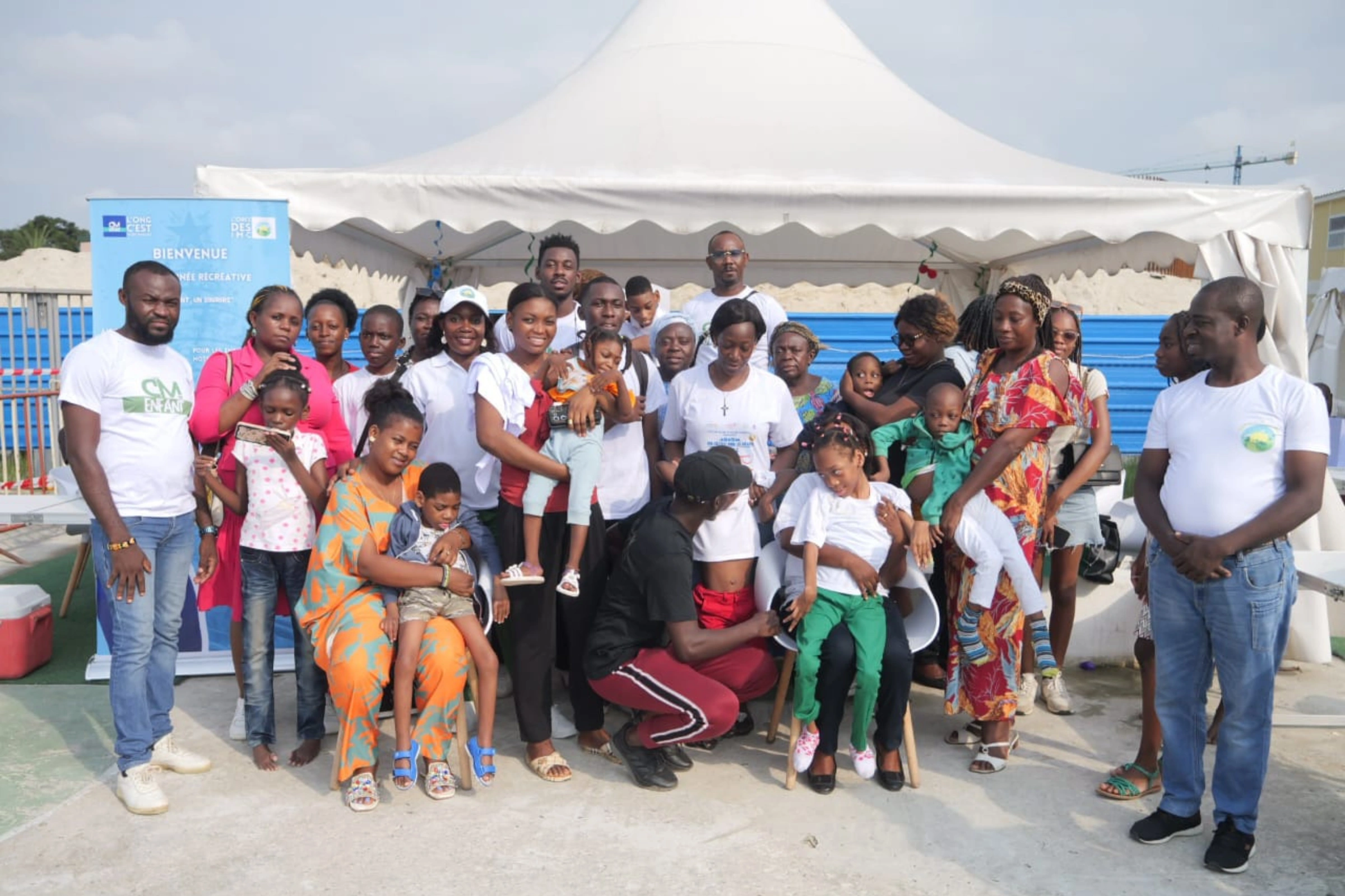 Un enfant, un sourire : une journée récréative pour illuminer les cœurs des enfants IMC © DR