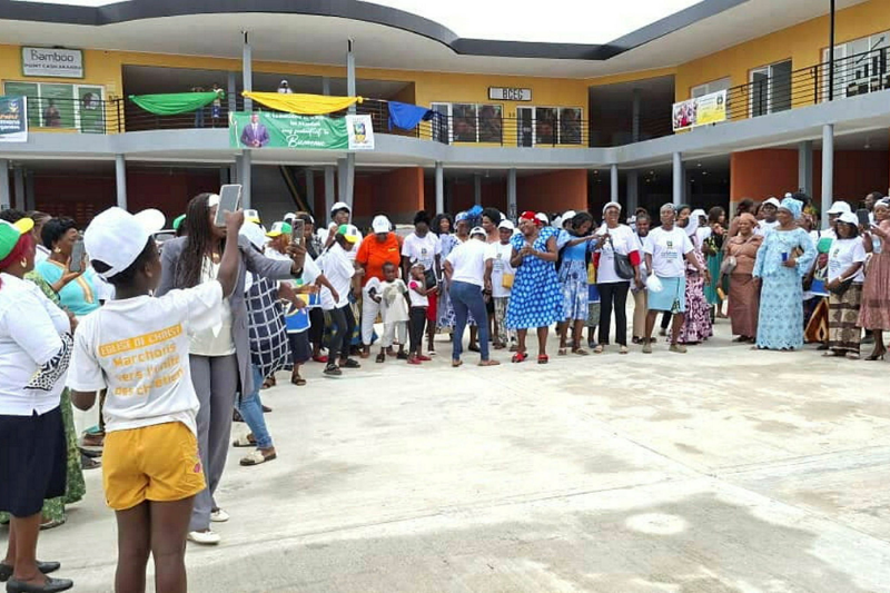 Marché d‘akanda. © Jocelyn Abila
