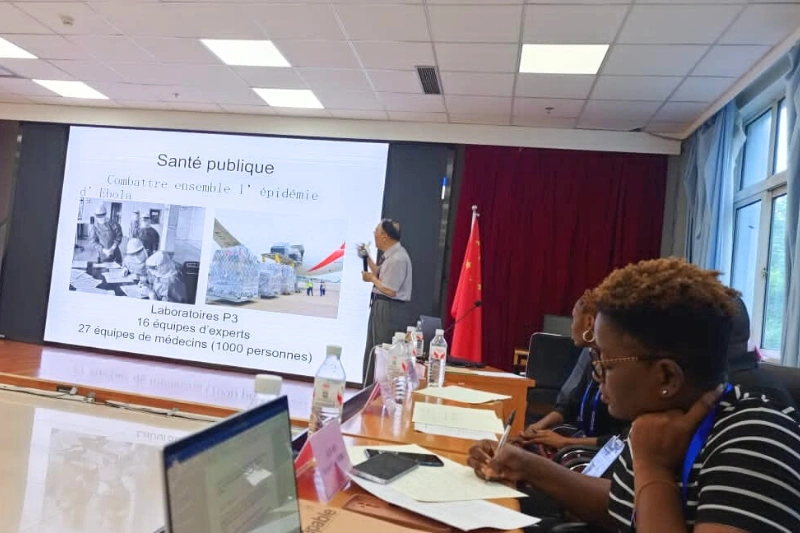 Médias : des journalistes gabonais en séminaire à Beijing