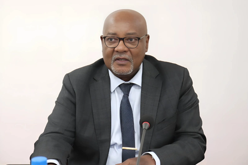 le ministre Akure Davin. © DR