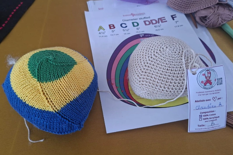 Santé : après une mastectomie, des prothèses mammaires en coton