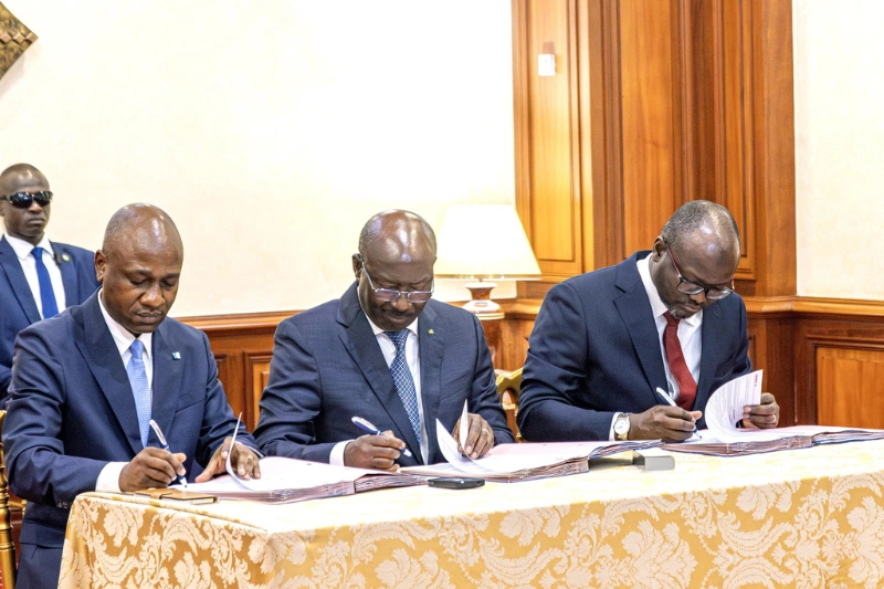tronçon routier Alembe–Mikouy