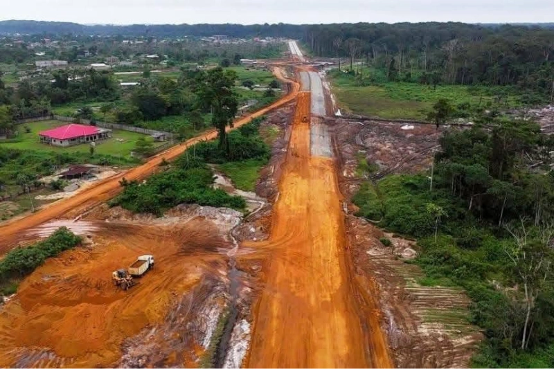 Le projet en cours d’exécution va améliorer le trafic entre le nord de Libreville et l’intérieur du pays.