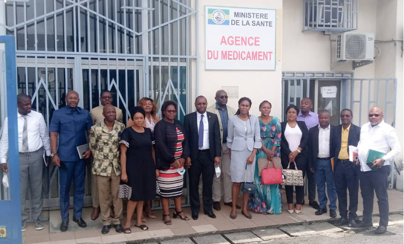 Agence du médicament : Dr Ange Mibindzou Mouelet au contact des partenaires