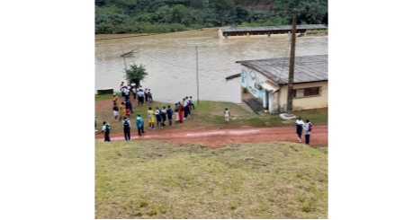 Mimongo : le lycée Alexandre-Madoungou-Mbari dans l'eau