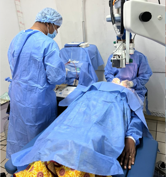 Samu social gabonais : les pathologies oculaires passent au laser