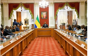 Une vue de la séance du Conseil Supérieur de la Magistrature