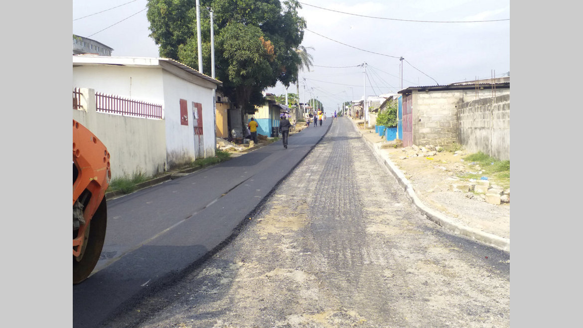 Réfection des voies secondaires de la capitale gabonaise : La satisfaction du ministre des TP