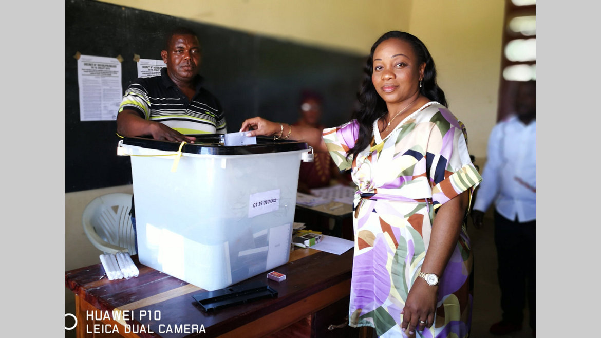 Département de la Zadié : Koho-Nlend élue, ballottage entre Efoucka et Ngozo Issondou