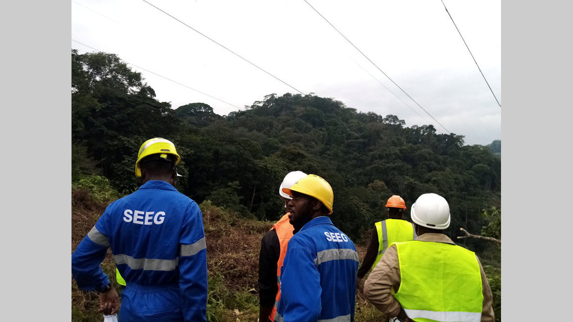 SEEG : reprise de la maintenance du réseau électrique