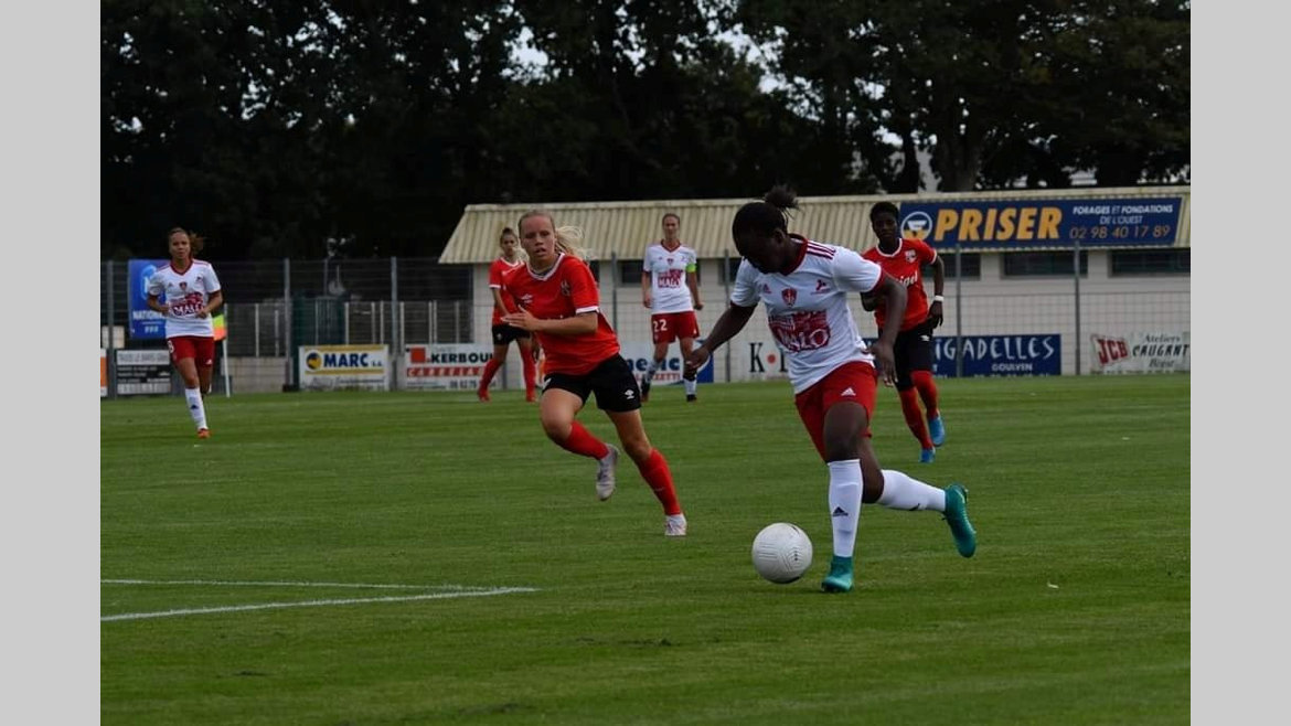 Football : Winie Mapangou inscrit le but égalisateur de Brest
