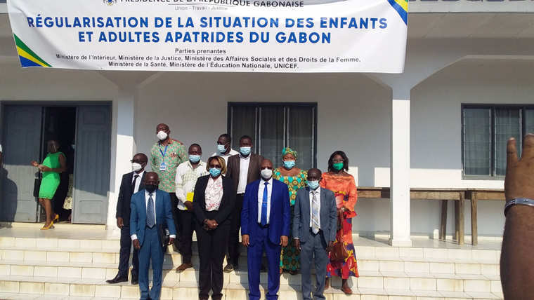 Koula-Moutou  : Opération de régularisation des personnes apatrides au Gabon