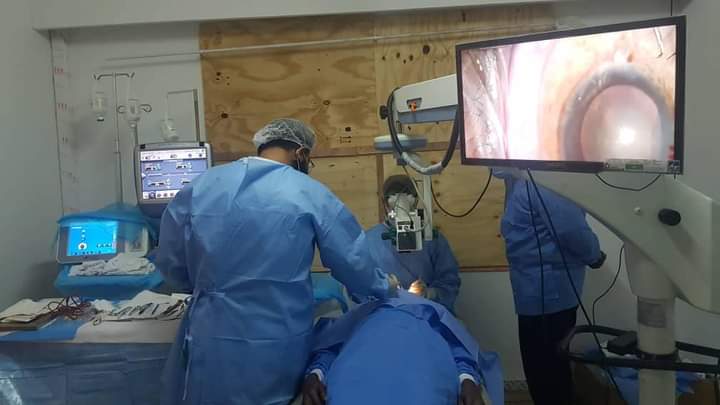 Samu social gabonais : plus de 257 opérations de la cataracte en 17 jours