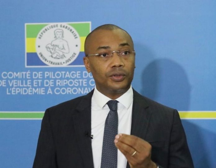 Le ministre de la Santé, Guy Patrick Obiang Ndong